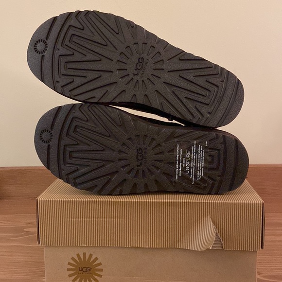 Ugg mini Bailey bow glitter bronze size 6 - Picture 4 of 5